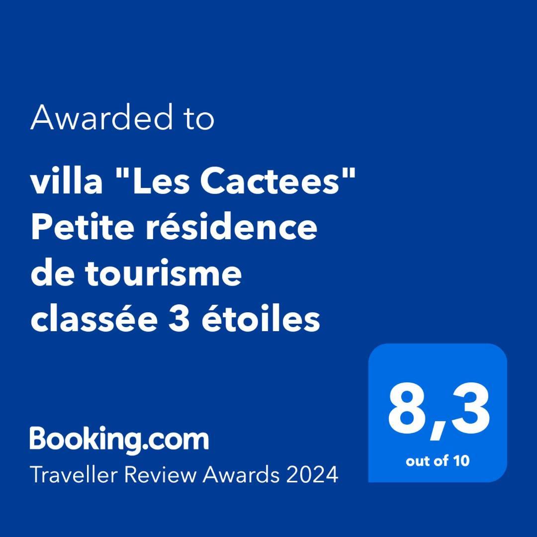 Villa "Les Cactees" Petite Residence De Tourisme Classee 3 Etoiles Antibes Exterior photo
